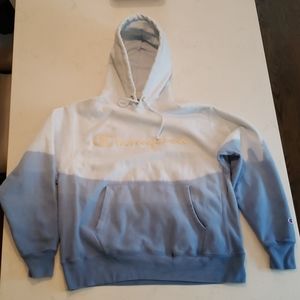 Champion dip dye hoodie